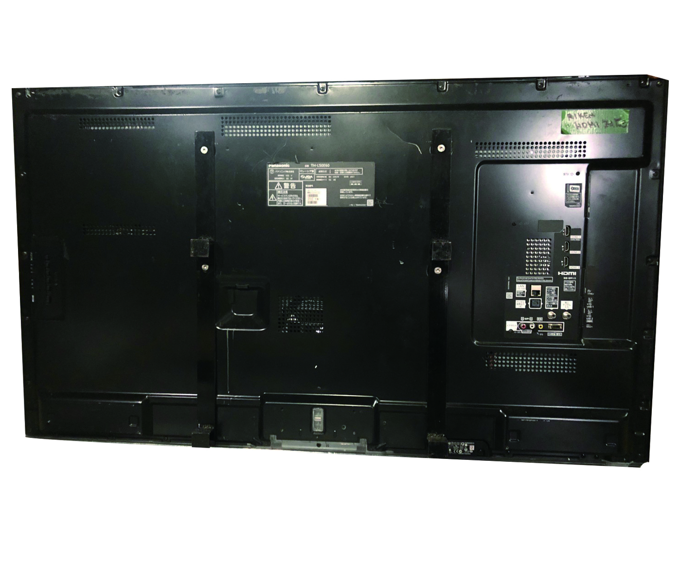 Panasonic 50V型液晶モニター TH-L50E60の背面